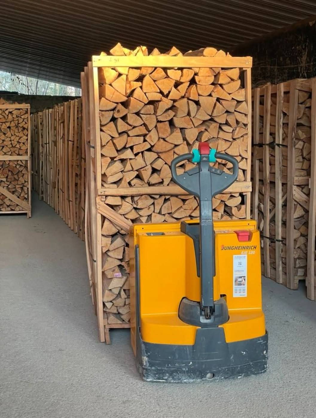 Lenha de faia – 40 metros cúbicos, seca e pronta a usar, já disponível em Portugal. - Imagem de 6